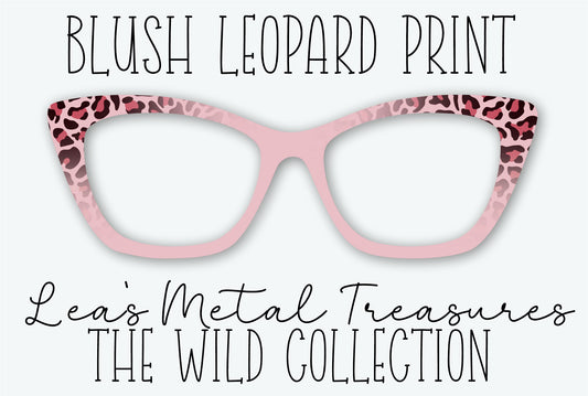 BLUSH LEOPARD PRINT Eyewear Frame Toppers