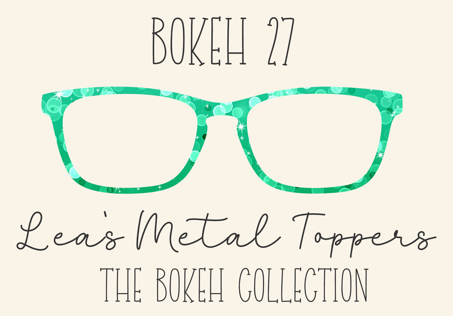 BOKEH 27 Eyewear Frame Toppers COMES WITH MAGNETS