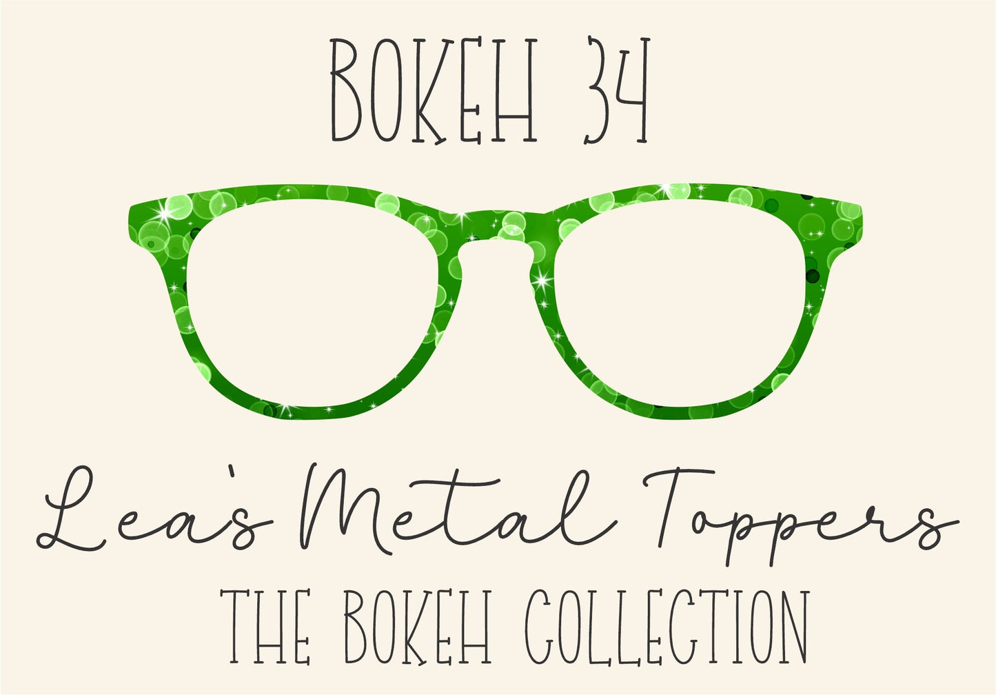 BOKEH 34 Eyewear Frame Toppers COMES WITH MAGNETS