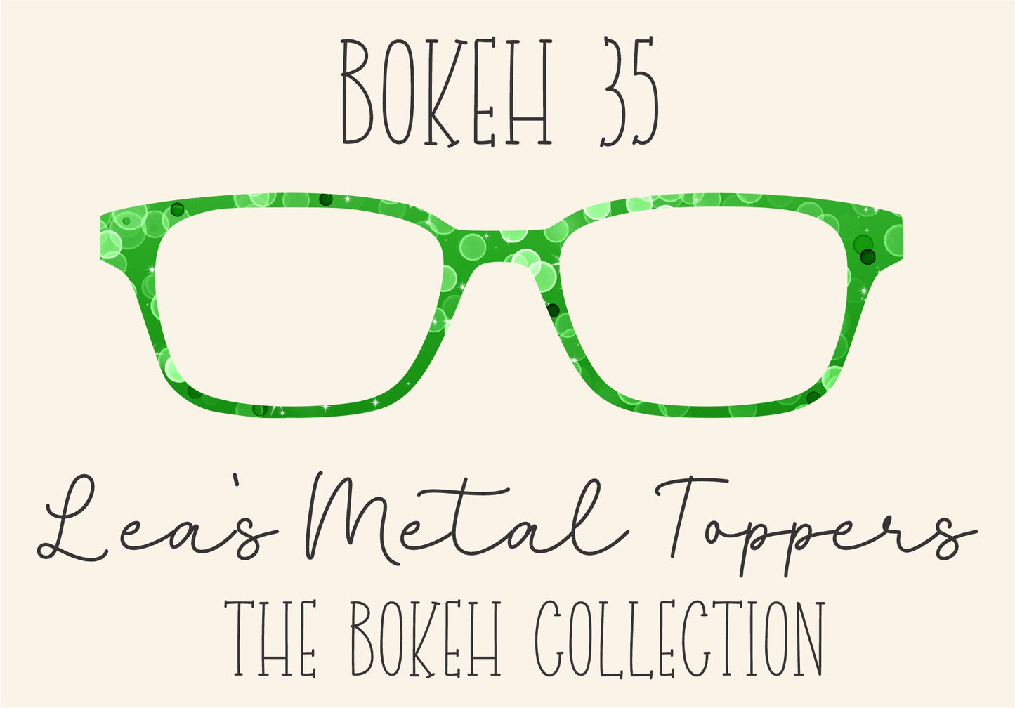 BOKEH 35 Eyewear Frame Toppers COMES WITH MAGNETS