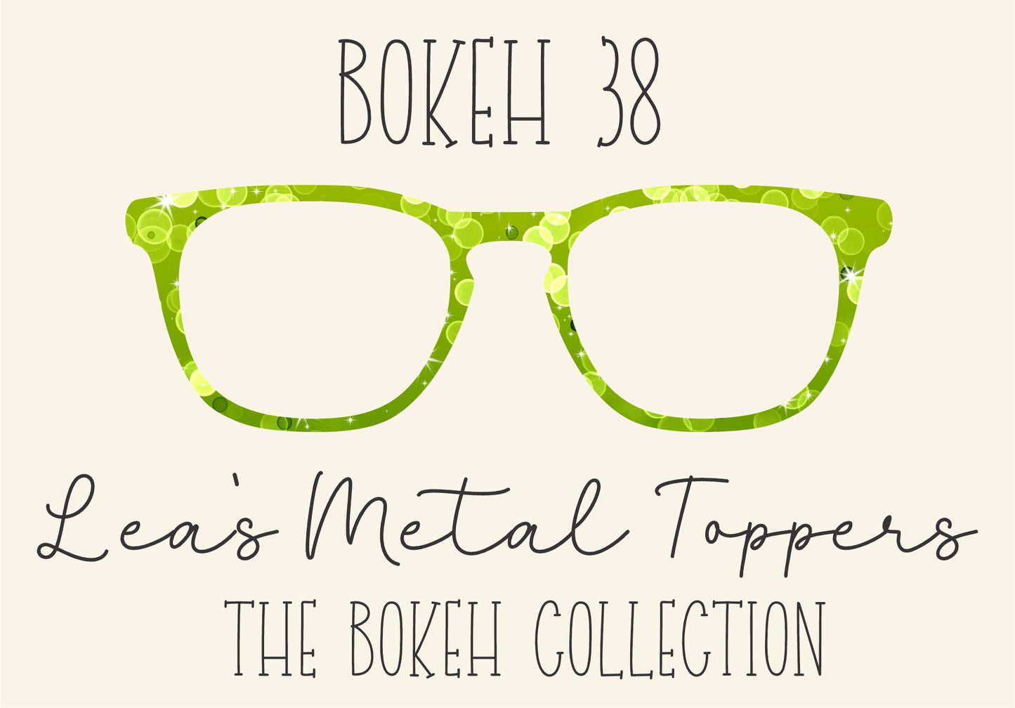 BOKEH 38 Eyewear Frame Toppers COMES WITH MAGNETS