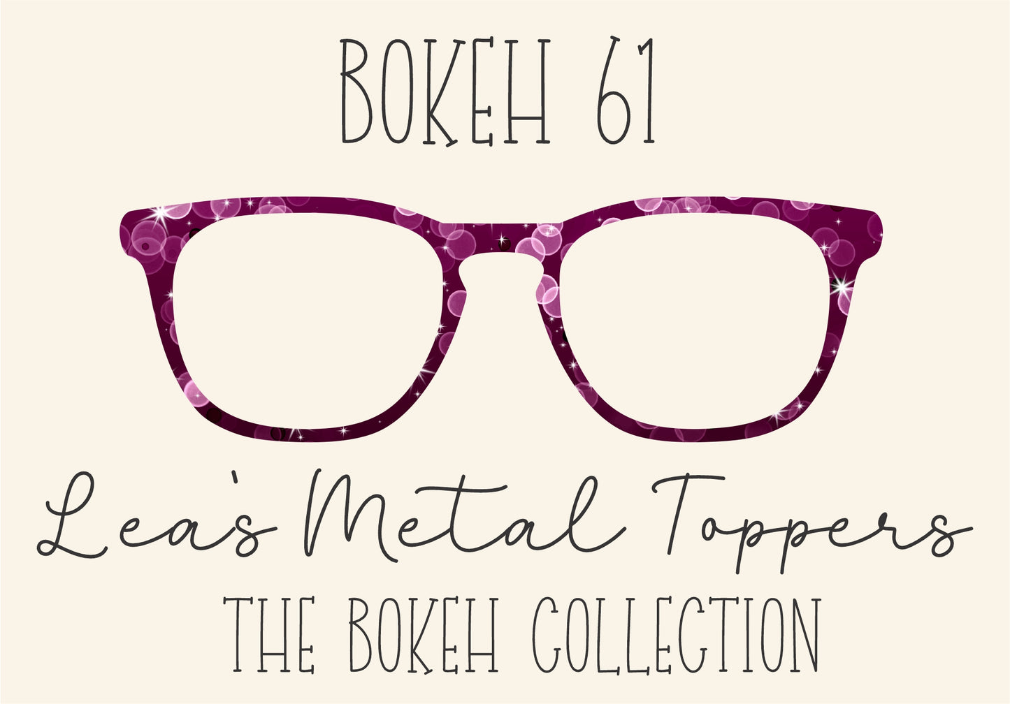 BOKEH 61 Eyewear Frame Toppers COMES WITH MAGNETS