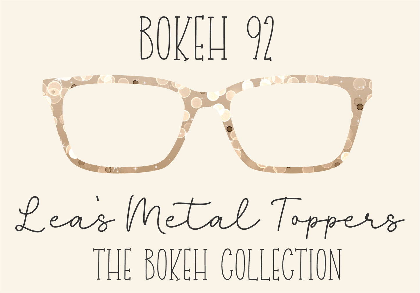 BOKEH 92 Eyewear Frame Toppers COMES WITH MAGNETS