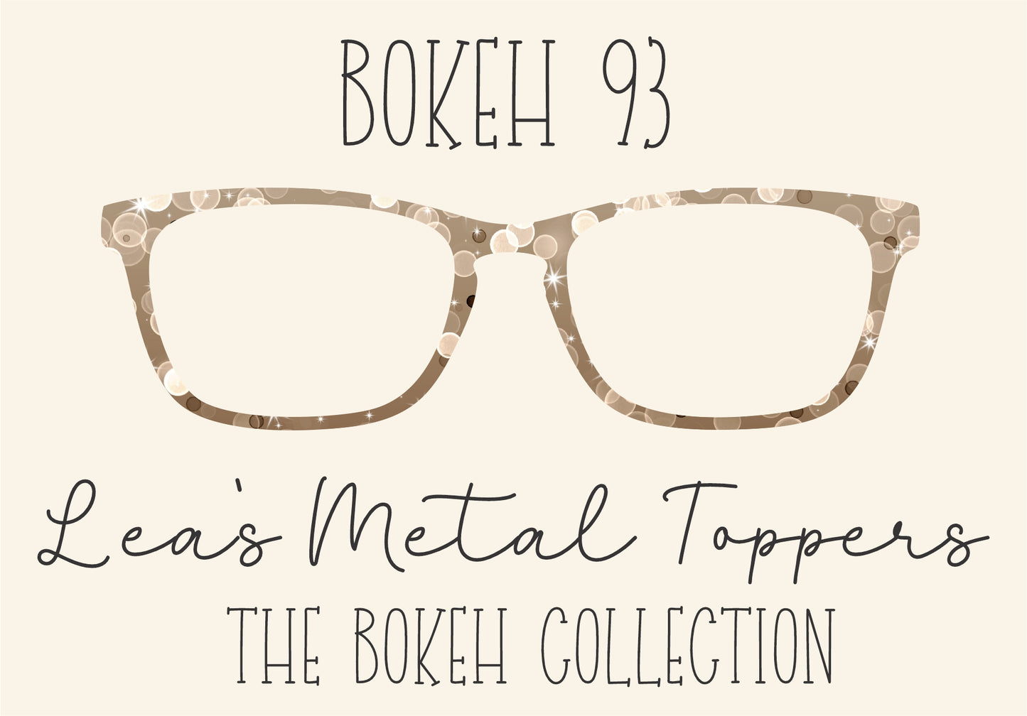 BOKEH 93 Eyewear Frame Toppers COMES WITH MAGNETS