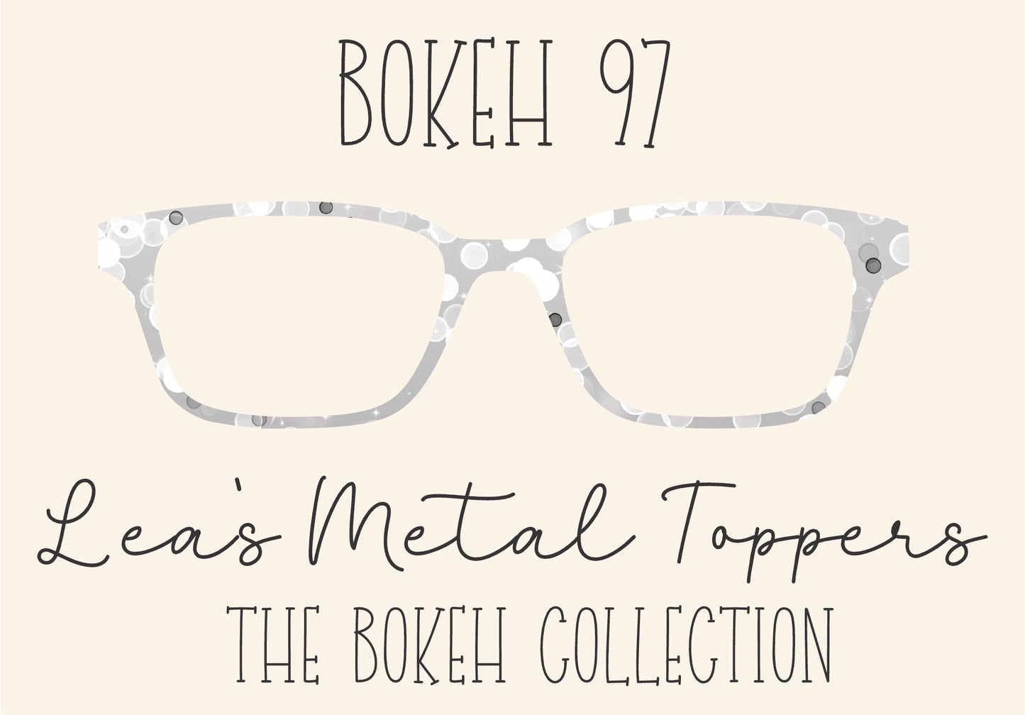 BOKEH 97 Eyewear Frame Toppers COMES WITH MAGNETS