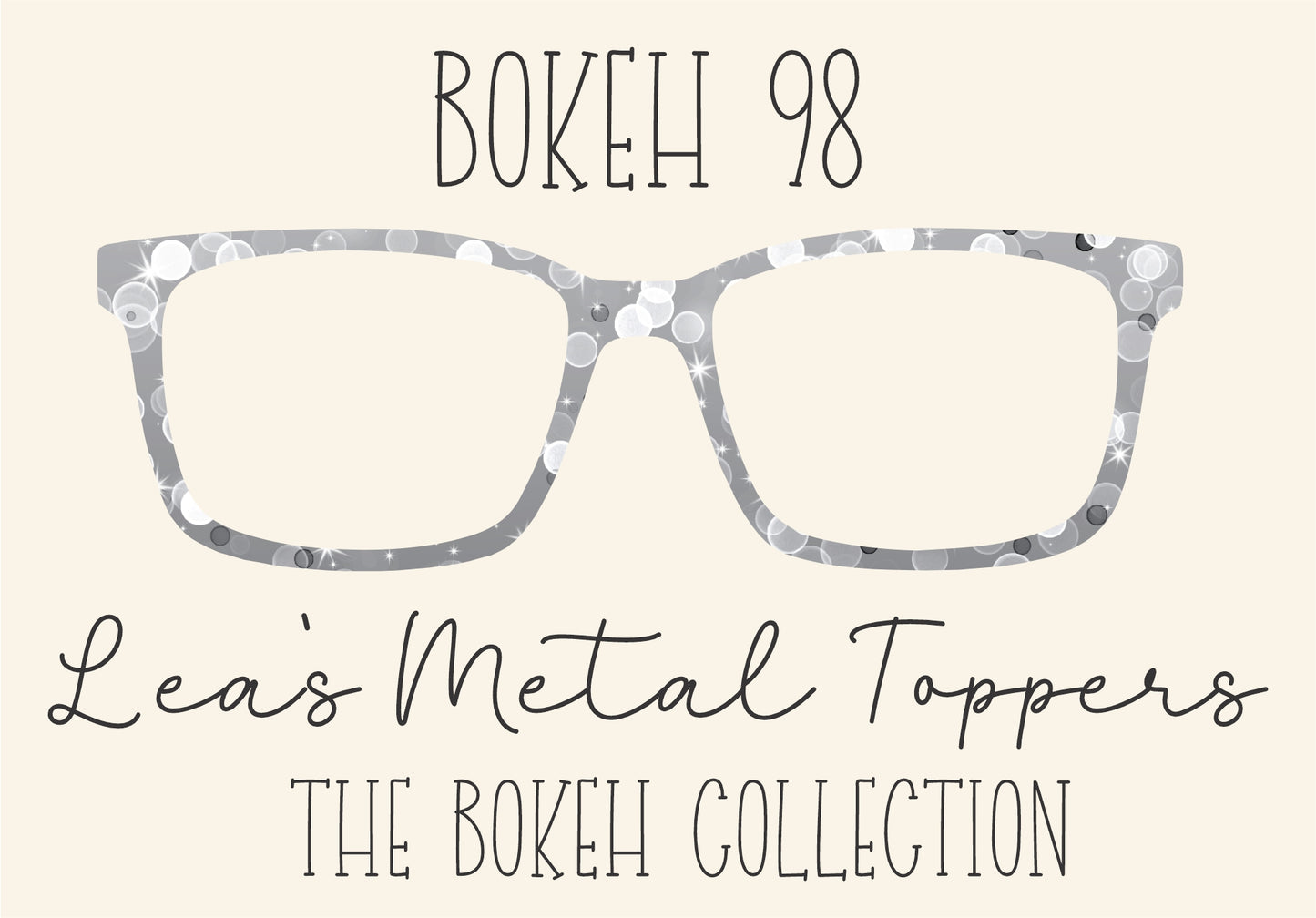 BOKEH 98 Eyewear Frame Toppers COMES WITH MAGNETS