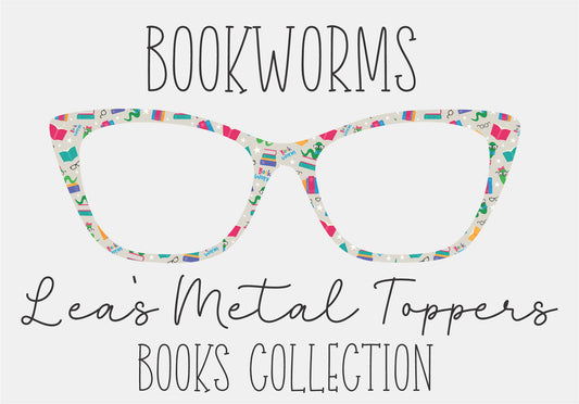 BOOK WORMS Eyewear Frame Toppers COMES WITH MAGNETS