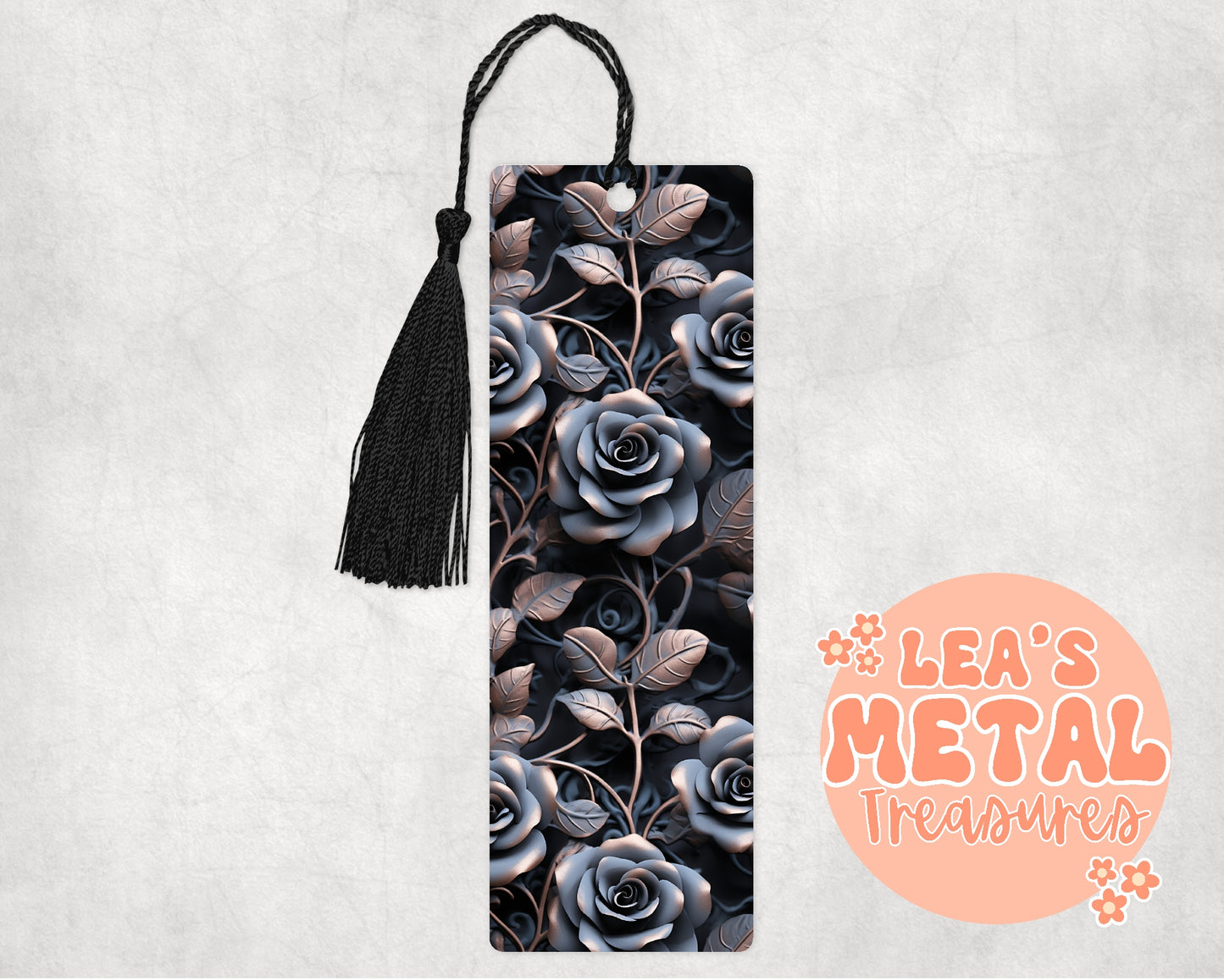 Custom Pattern Metal Bookmark