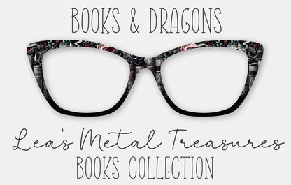 Books and Dragons Eyewear Frame Toppers