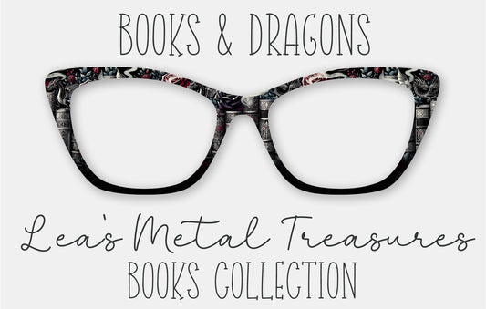 Books and Dragons Eyewear Frame Toppers