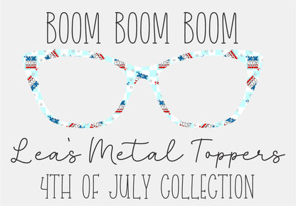 BOOM BOOM BOOM Eyewear Frame Toppers COMES WITH MAGNETS