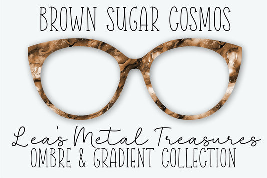 BROWN SUGAR COSMOS Eyewear Frame Toppers - AUGUST 2026 TOPPER OF THE MONTH
