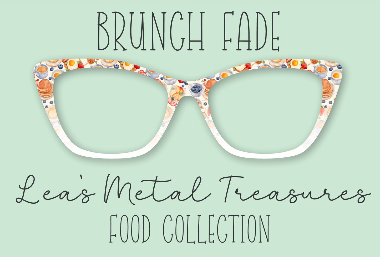 Brunch Fade Eyewear Frame Toppers COMES WITH MAGNETS