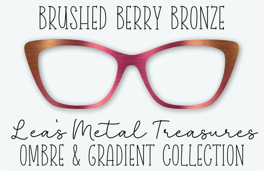 Brushed Berry Bronze Eyewear Frame Toppers • Subscription Box Semi Exclusive COMING AUGUST 2026