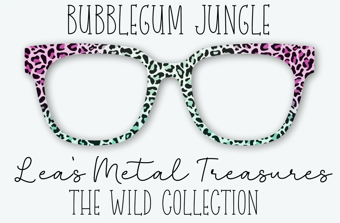 Bubblegum Jungle Eyewear Frame Toppers