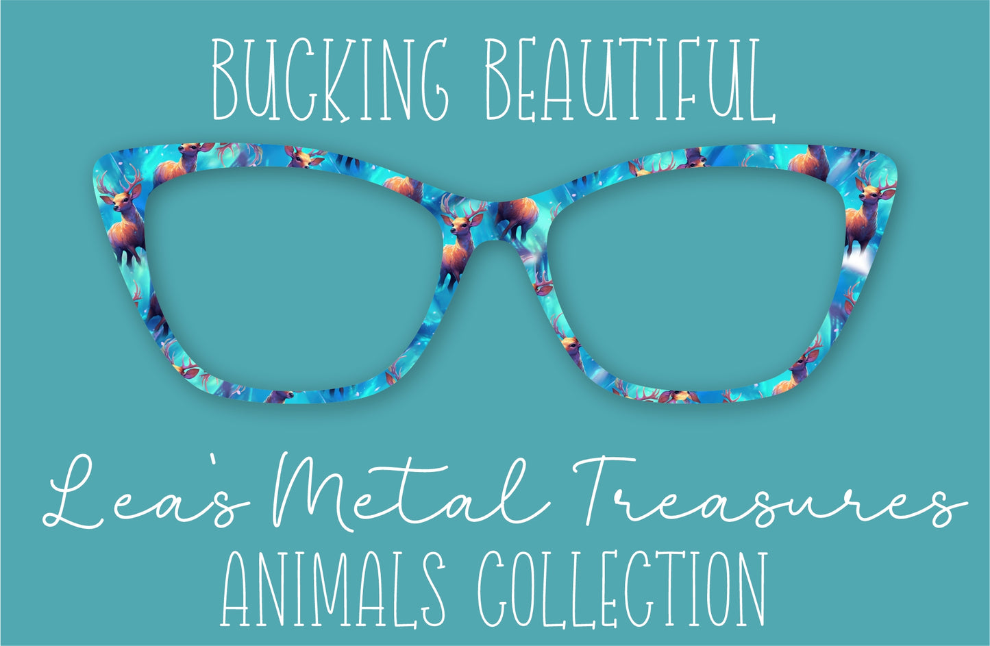 Bucking Beautiful Eyewear Frame Toppers COMES WITH MAGNETS