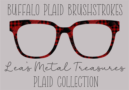 Buffalo Plaid Brushstrokes