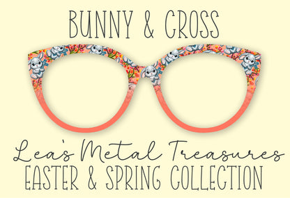 Bunny and Cross • Magnetic Eyeglasses Toppers