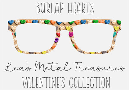 Burlap Hearts