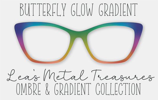 BUTTERFLY GLOW GRADIENT Eyewear Frame Toppers