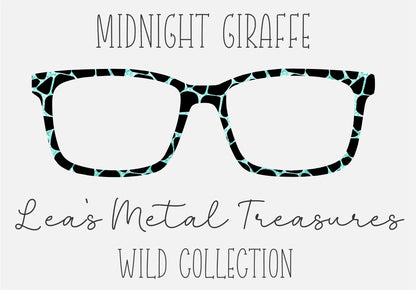 Midnight Giraffe Eyewear Toppers COMES  WITH MAGNETS