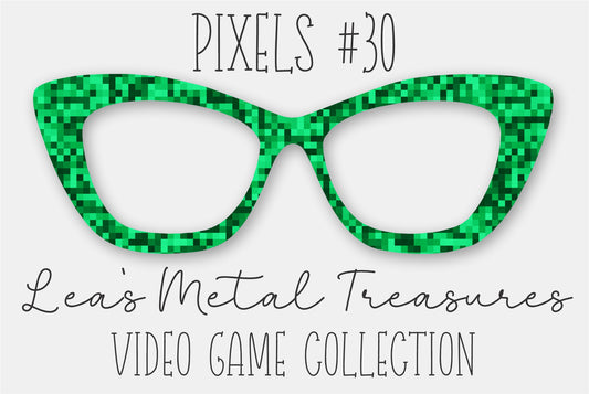 Pixels #30 Eyewear Frame Toppers COMES WITH MAGNETS