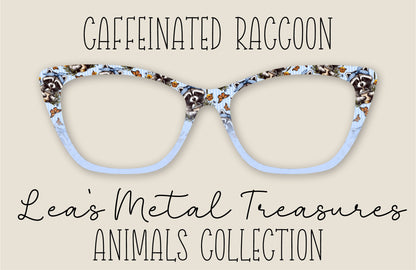 Caffeinated Raccoon Eyewear Frame Toppers COMES WITH MAGNETS