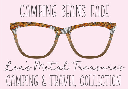CAMPING BEANS FADE Eyewear Frame Toppers COMES WITH MAGNETS