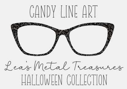 CANDY LINE ART Eyewear Frame Toppers COMES WITH MAGNETS