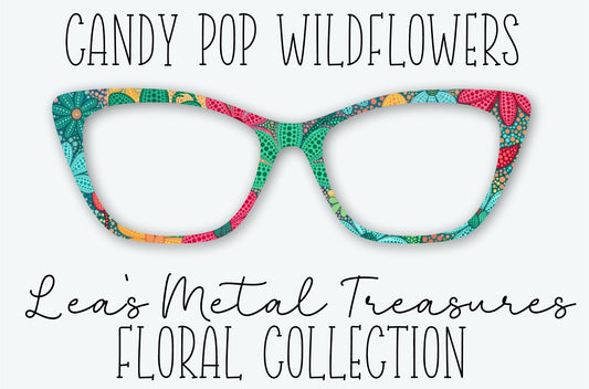 Candy Pop Floral Eyewear Frame Topper