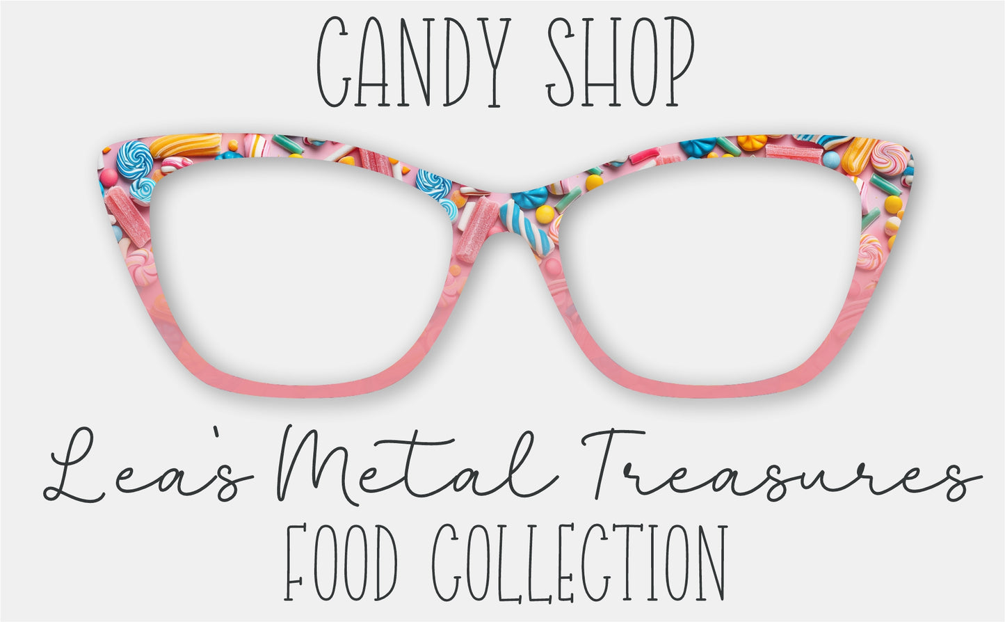 Candy Shop Eyewear Frame Toppers COMES WITH MAGNETS