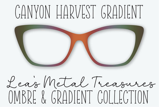 Canyon Harvest Gradient Eyewear Frame Toppers