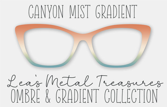 CANYON MIST GRADIENT Eyewear Frame Toppers