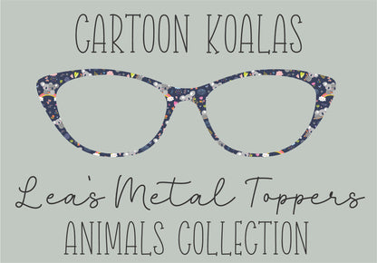 CARTOON KOALAS Eyewear Frame Toppers COMES WITH MAGNETS
