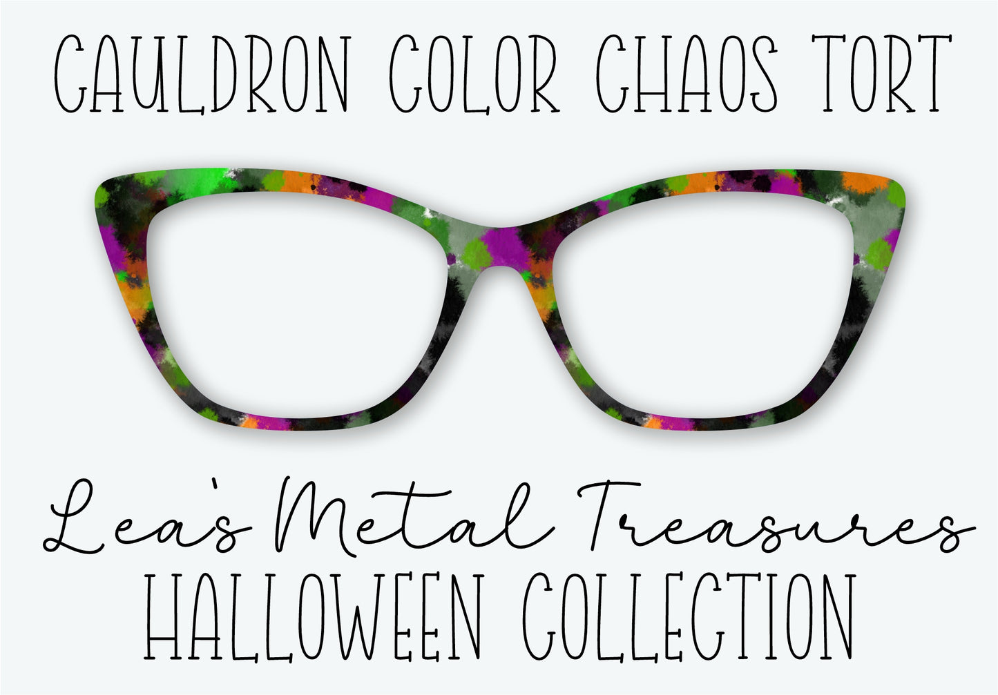 CAULDRON COLOR CHAOS TORT Eyewear Frame Toppers