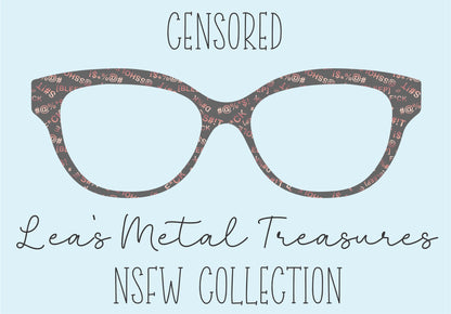 CENSORED Eyewear Frame Toppers COMES WITH MAGNETS