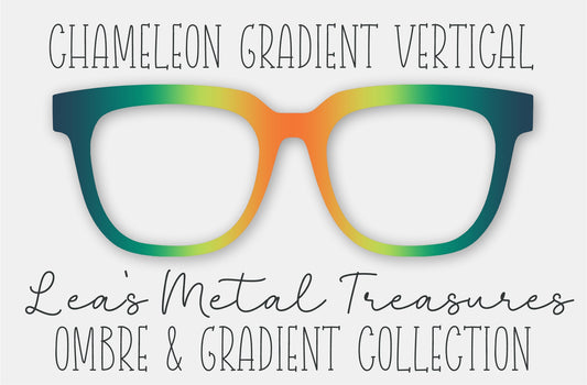 Chamelon Gradient Vertical Eyewear Frame Toppers