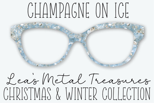 CHAMPAGNE ON ICE Eyewear Frame Toppers