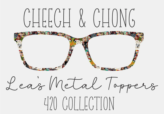 CHEECH AND CHONG Eyewear Frame Toppers COMES WITH MAGNETS