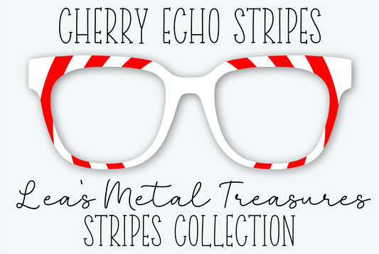 Cherry Echo Stripes Eyewear Frame Toppers