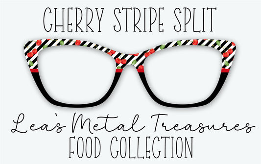 CHERRY STRIPE SPLIT Eyewear Frame Toppers