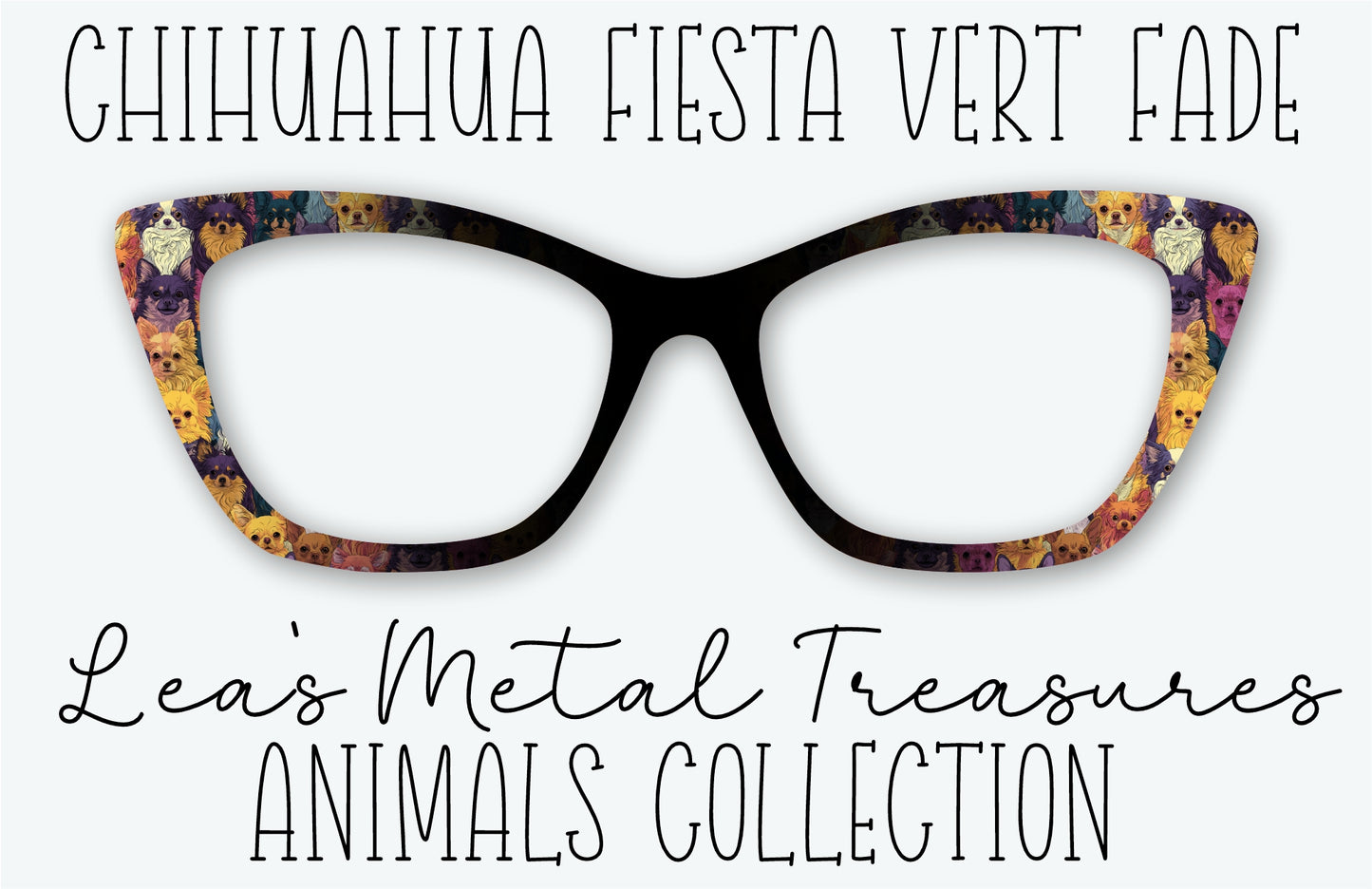 CHIHUAHUA FIESTA VERT FADE Eyewear Frame Toppers