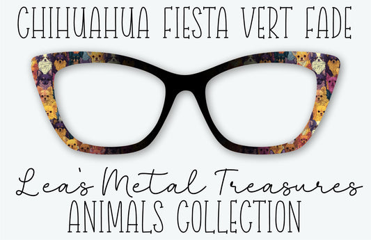 CHIHUAHUA FIESTA VERT FADE Eyewear Frame Toppers