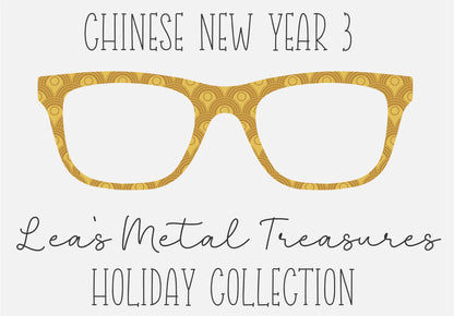 CHINESE NEW YEAR 3 Eyewear Frame Toppers COMES WITH MAGNETS