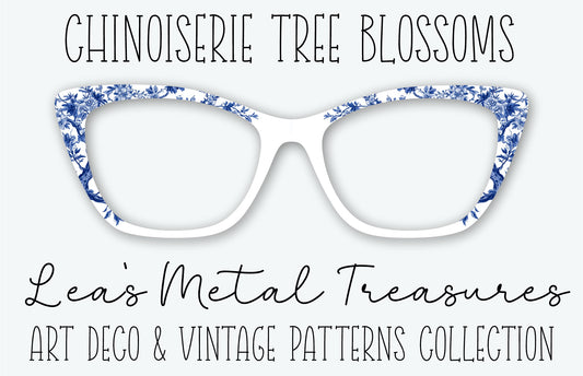 Chinoiserie Tree Blossoms Eyewear Frame Toppers