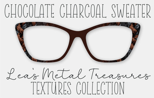 Chocolate Charcoal Sweater Eyewear Frame Toppers