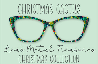 Christmas Cactus Eyewear Frame Toppers COMES WITH MAGNETS