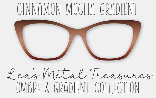 CINNAMON MOCHA GRADIENT Eyewear Frame Toppers