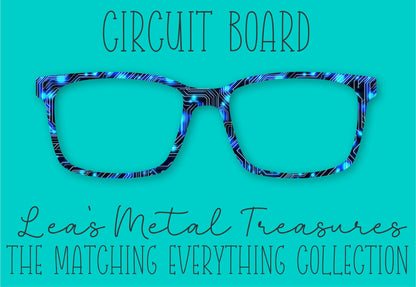 Circuit Board Magnetic Eyeglasses Topper