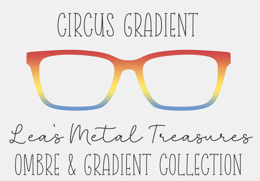 Circus Gradient Eyewear Frame Toppers COMES WITH MAGNETS